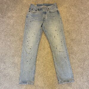 Levi’s 501 Studded Jeans